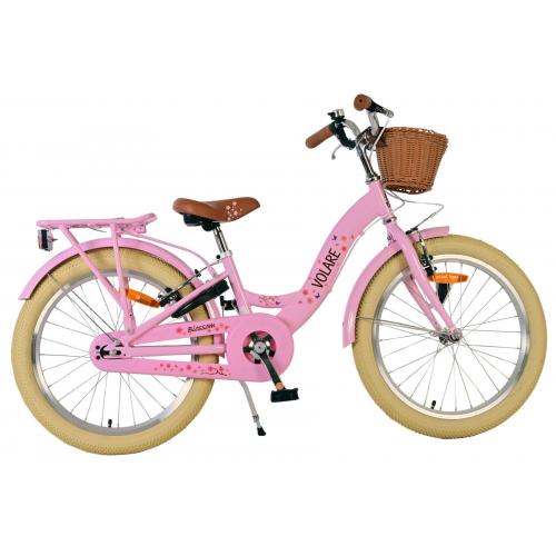 Volare Blossom Vélo enfant - Filles - 20 pouces - Rose - Freins à deux mains