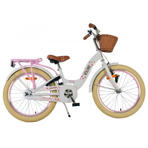 Volare Blossom Vélo enfant - Filles - 20 pouces - Blanc