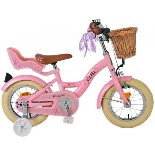 Vélo enfant Volare Blossom - Filles - 12 pouces - Rose [CLONE]