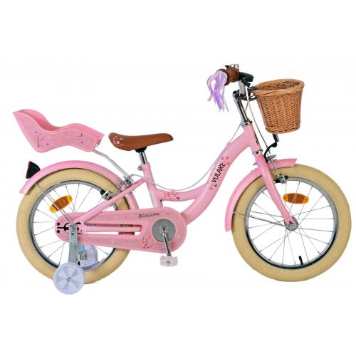 Volare Blossom Vélo enfant - Filles - 16 pouces - Rose - Freins à deux mains [CLONE]