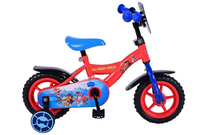 Vélo enfant Paw Patrol - garçon - 10 po - rouge/bleu