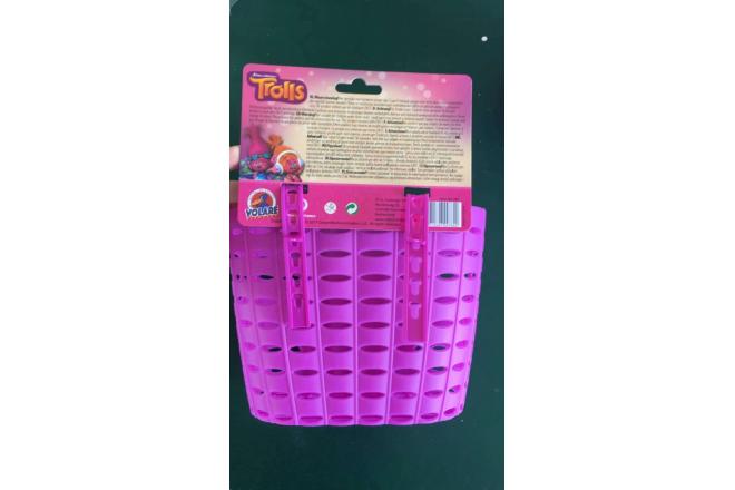 Panier en plastique punky - Filles - Rose