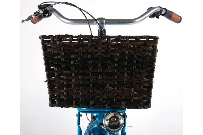 Panier à vélos en osier tressé Volare - Grand