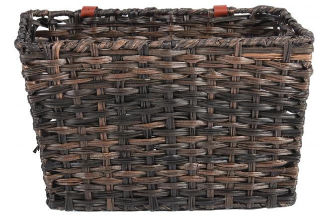 Panier à vélos en osier tressé Volare - Grand