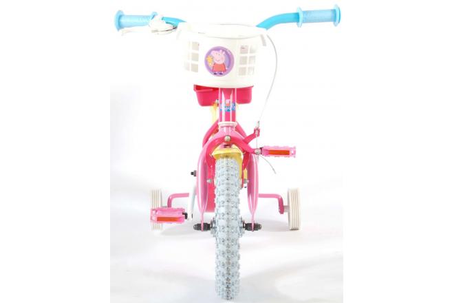 Vélo enfants Peppa Pig - Filles - 12 pouces - Rose