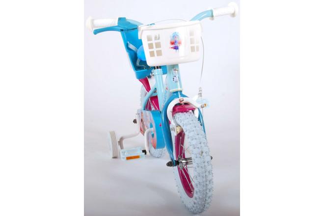 Vélo enfant Disney La reine des neiges 2 - fille - 12 po - bleu/mauve