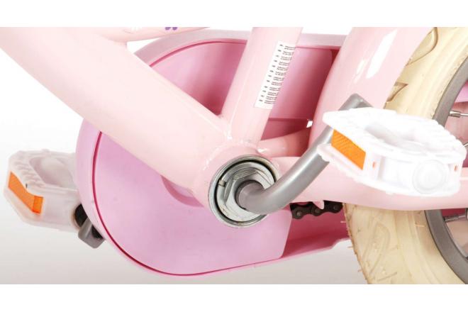 Vélo d'enfant Volare Ashley - Filles - 12 pouces - Rose - 95% assemblé