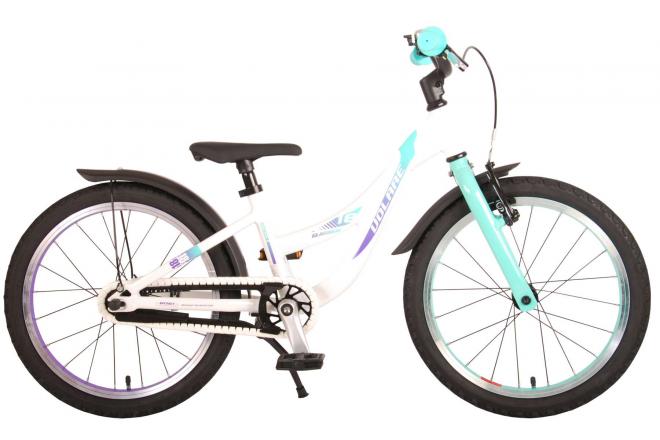 Volare Glamour Bicyclette pour enfants - Filles - 18 pouces - Vert menthe perlée - Prime Collection