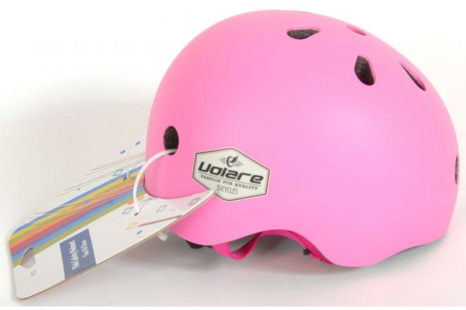 Casque de vélo Volare - Enfants - Rose - 45-51 cm