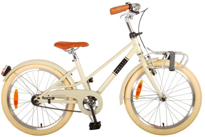 Vélo pour enfants Volare Melody - Filles - 20 pouces - sable - Prime Collection
