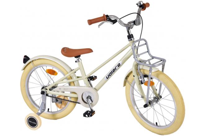 Vélo pour enfants Volare Melody - Filles - 18 pouces - Sable - Prime Collection