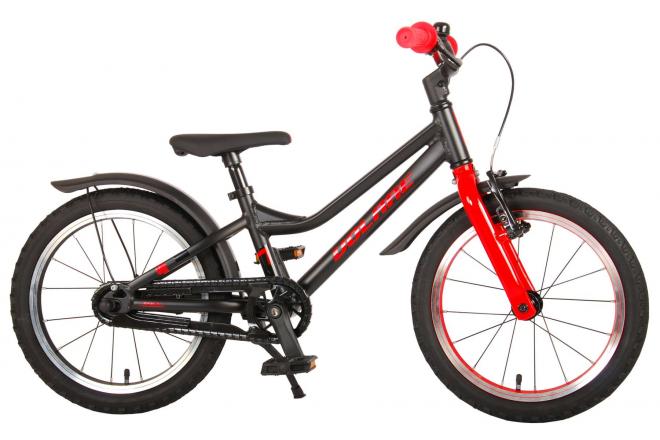 Volare Blaster Bicyclette pour enfants - Garçons - 16 pouces - Noir Rouge - Prime Collection