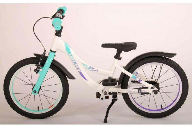 Volare Glamour Bicyclette pour enfants - Filles - 16 pouces - Vert menthe perlée - Prime Collection