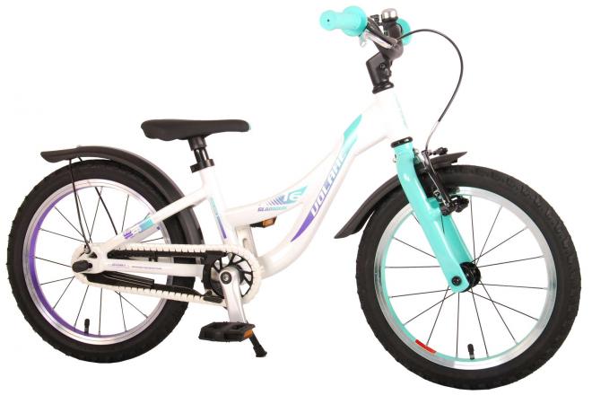Volare Glamour Bicyclette pour enfants - Filles - 16 pouces - Vert menthe perlée - Prime Collection