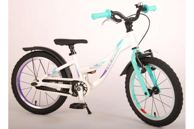 Volare Glamour Bicyclette pour enfants - Filles - 16 pouces - Vert menthe perlée - Prime Collection