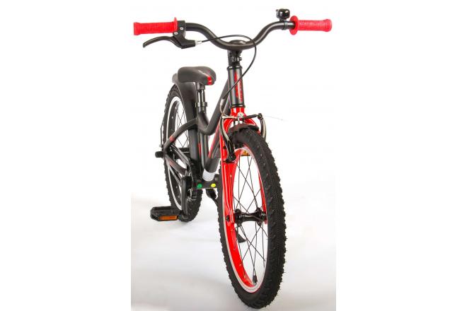 Volare Blaster Bicyclette pour enfants - Garçons - 18 pouces - Noir Rouge - Prime Collection