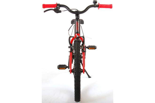 Volare Blaster Bicyclette pour enfants - Garçons - 18 pouces - Noir Rouge - Prime Collection