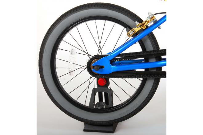 Volare Cool Rider Vélo pour enfants - Garçons - 18 pouces - Bleu - deux freins à main - 95% assemblés - Prime Collection