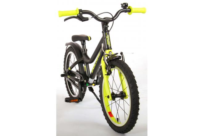 Volare Blaster Bicyclette pour enfants - Garçons - 16 pouces - Noir Vert - Prime Collection