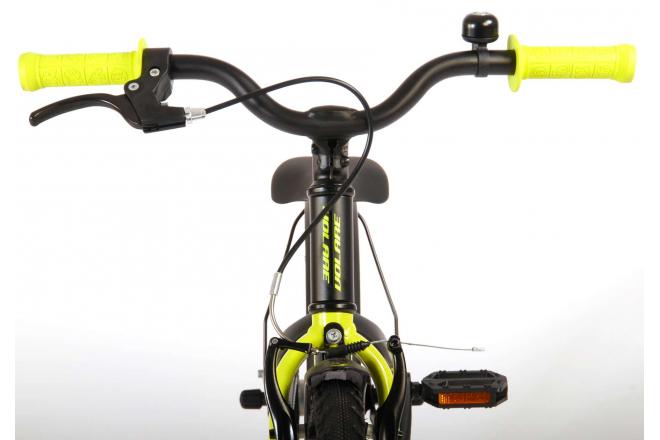 Volare Blaster Bicyclette pour enfants - Garçons - 16 pouces - Noir Vert - Prime Collection