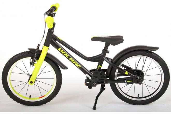 Volare Blaster Bicyclette pour enfants - Garçons - 16 pouces - Noir Vert - Prime Collection