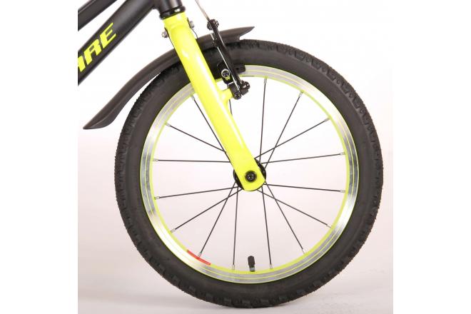 Volare Blaster Bicyclette pour enfants - Garçons - 16 pouces - Noir Vert - Prime Collection