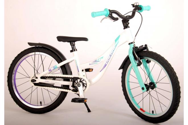 Volare Glamour Bicyclette pour enfants - Filles - 18 pouces - Vert menthe perlée - Prime Collection