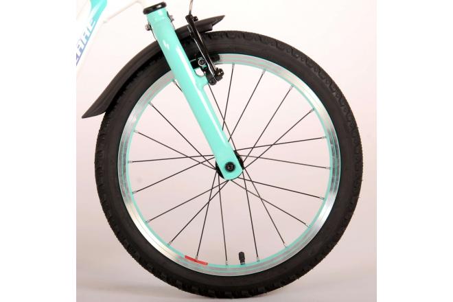 Volare Glamour Bicyclette pour enfants - Filles - 18 pouces - Vert menthe perlée - Prime Collection