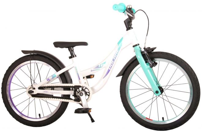 Volare Glamour Bicyclette pour enfants - Filles - 18 pouces - Vert menthe perlée - Prime Collection