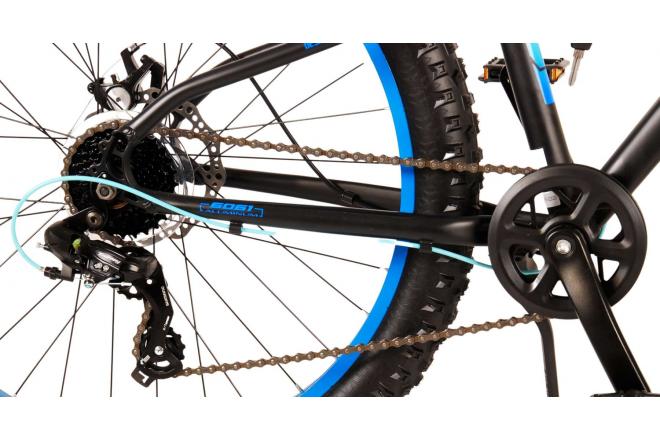Volare Gradient Vélo pour enfants - Garçons - 26 pouces - Noir Bleu - 7 vitesses - Prime Collection