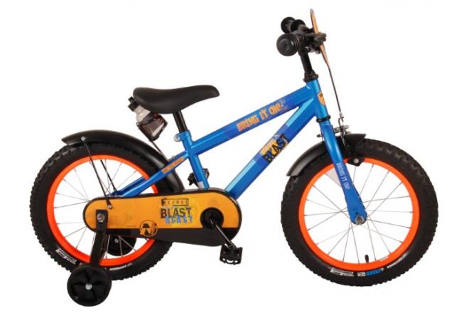 NERF Vélo pour enfants - Garçons - 16 pouces - Bleu satiné