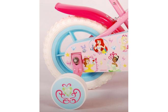 Disney Princess Kinderfiets - Meisjes - 10 inch - Roze/Wit