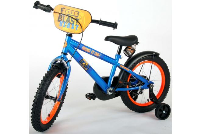 NERF Vélo pour enfants - Garçons - 16 pouces - Bleu satiné