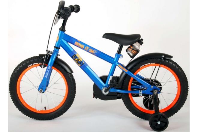 NERF Vélo pour enfants - Garçons - 16 pouces - Bleu satiné