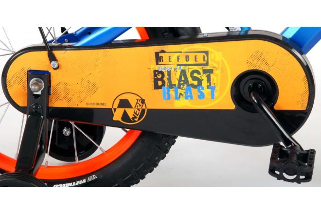 NERF Vélo pour enfants - Garçons - 16 pouces - Bleu satiné