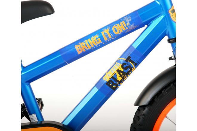 NERF Vélo pour enfants - Garçons - 16 pouces - Bleu satiné