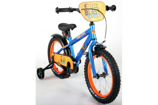 NERF Vélo pour enfants - Garçons - 16 pouces - Bleu satiné