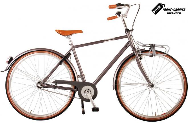 Volare Lifestyle Vélo pour homme - Homme - 51 centimètres - Gris - Shimano Nexus 3 vitesses
