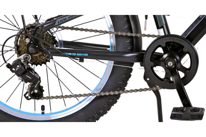 Vélo pour enfants Volare Rocky - 20 pouces - Noir Bleu - 95% de finition - Prime Collection