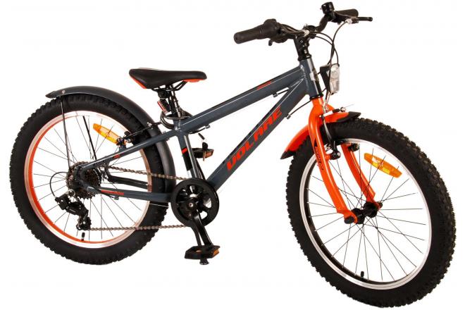 Vélo pour enfants Volare Rocky - 20 pouces - Gris Orange - 95% de finition - Prime Collection