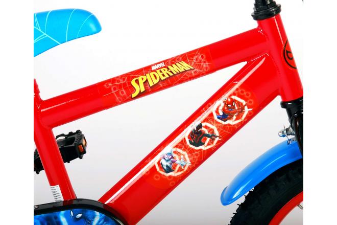 Spider-Man vélo pour enfants - Garçons - 16 pouces - Bleu Rouge