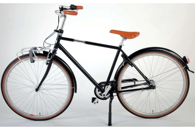 Volare Lifestyle Vélo pour homme - Homme - 28 pouces - 48 centimètres - noir satiné - Shimano Nexus 3 vitesses
