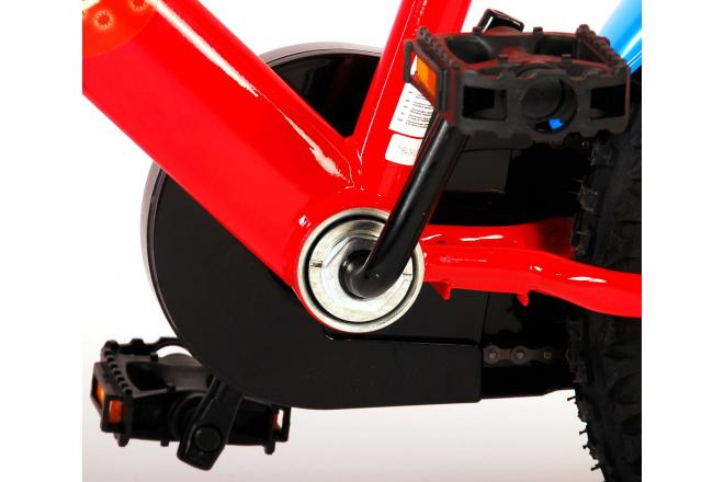 Spider-Man vélo pour enfants - Garçons - 16 pouces - Bleu Rouge