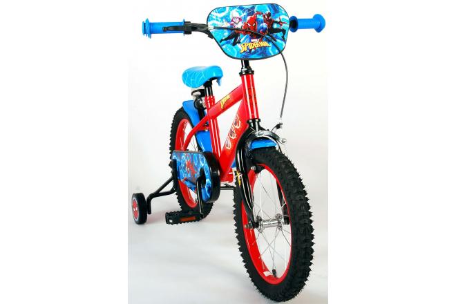 Spider-Man vélo pour enfants - Garçons - 16 pouces - Bleu Rouge