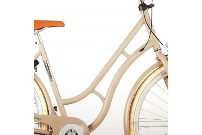 Volare Lifestyle Vélo pour femmes - Femmes - 51 centimètres - Sable - Shimano Nexus 3 vitesses