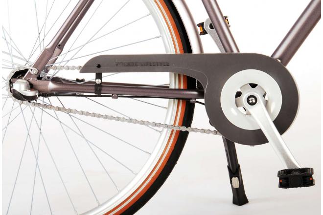 Volare Lifestyle Vélo pour homme - Homme - 51 centimètres - Gris - Shimano Nexus 3 vitesses
