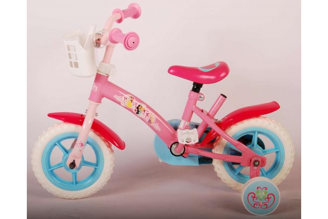 Vélo enfant Princesses Disney - fille - 10 po - rose