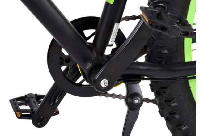 Volare Gradient Vélo pour enfants - Garçons - 26 pouces - Noir Jaune Vert - 7 vitesses - Prime Collection