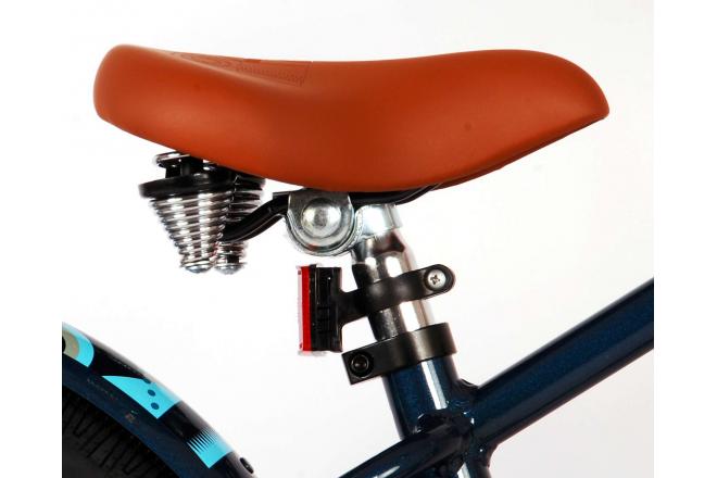 Vélo d'enfant Volare Miracle Cruiser - Garçons - 18 pouces - Bleu mat - Prime Collection