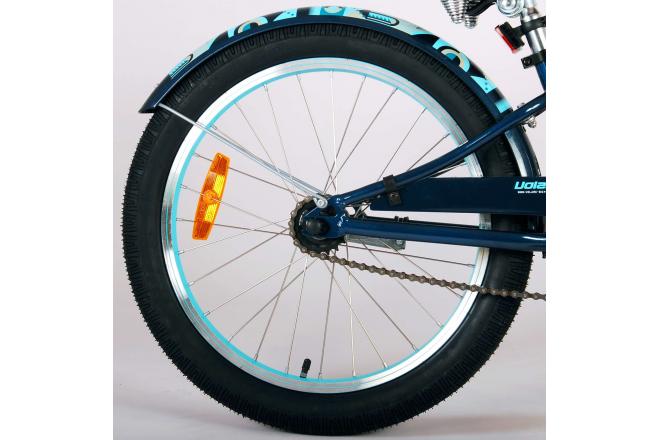 Vélo d'enfant Volare Miracle Cruiser - Garçons - 20 pouces - Mat Blue - Prime Collection